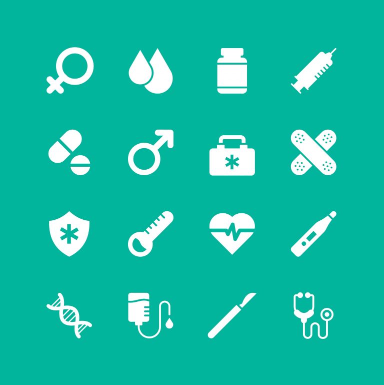 Medical Symbols Free Vector Art