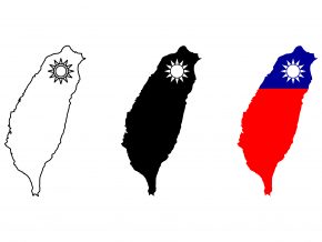 Taiwan Map Free Vector Art