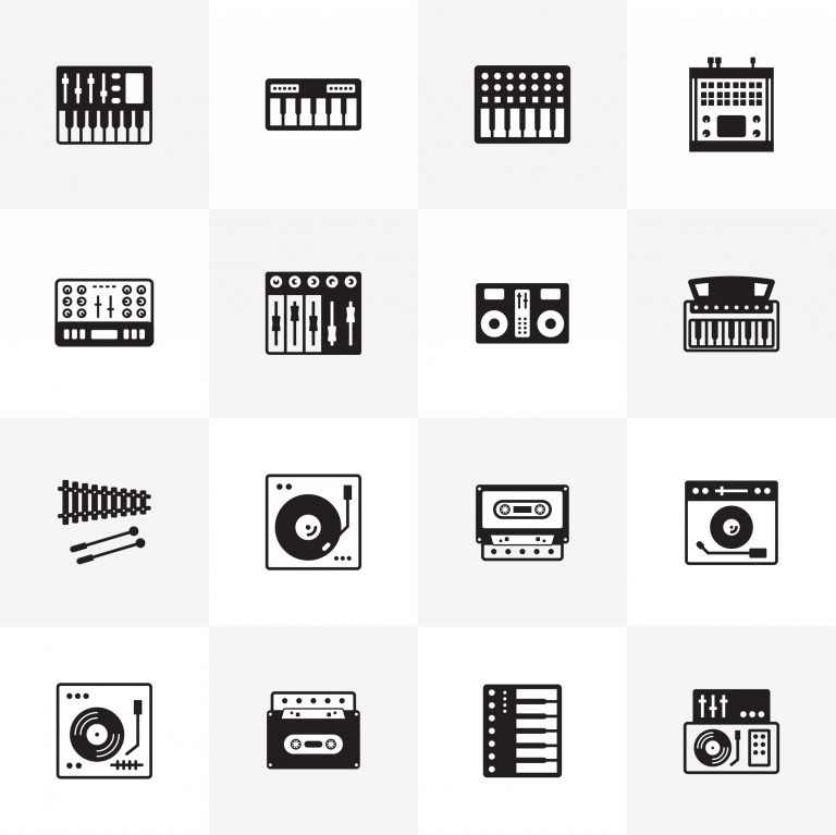 Download Music Instruments Icons Pack