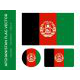 Afghanistan Flag vector