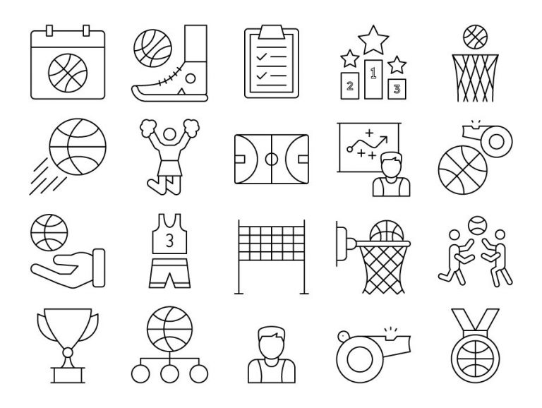 Basketball Icons Free
