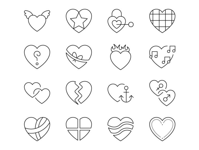 Broken Heart Icons Free