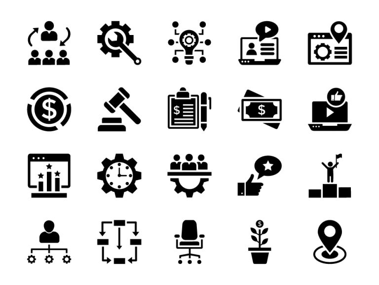 Business Services Icons