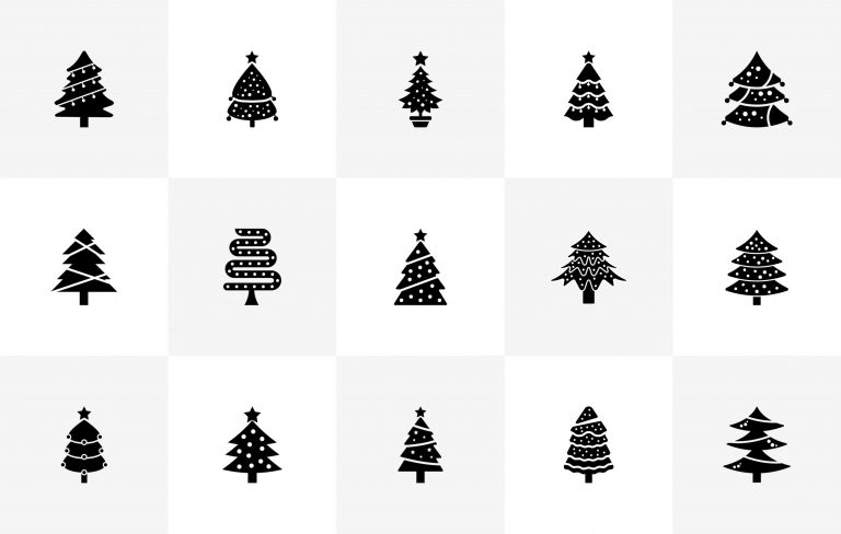 Christmas Tree Icons Free Download