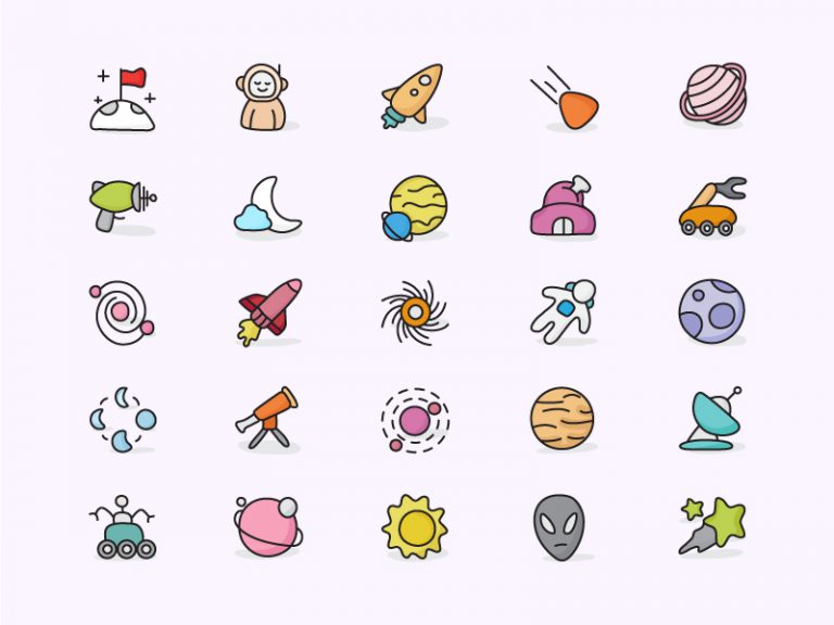 Free Space Icons