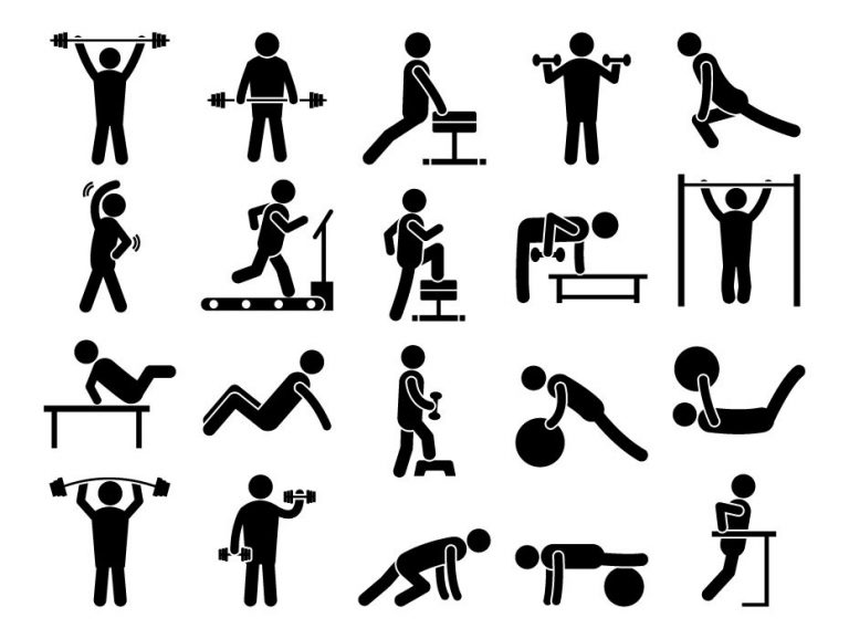 Gym Workout Icons