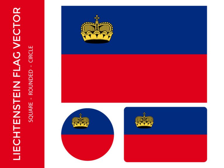 Liechtenstein-Flag