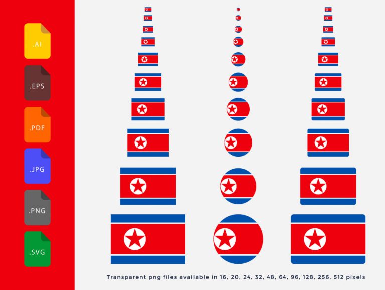 North-Korea-Flag