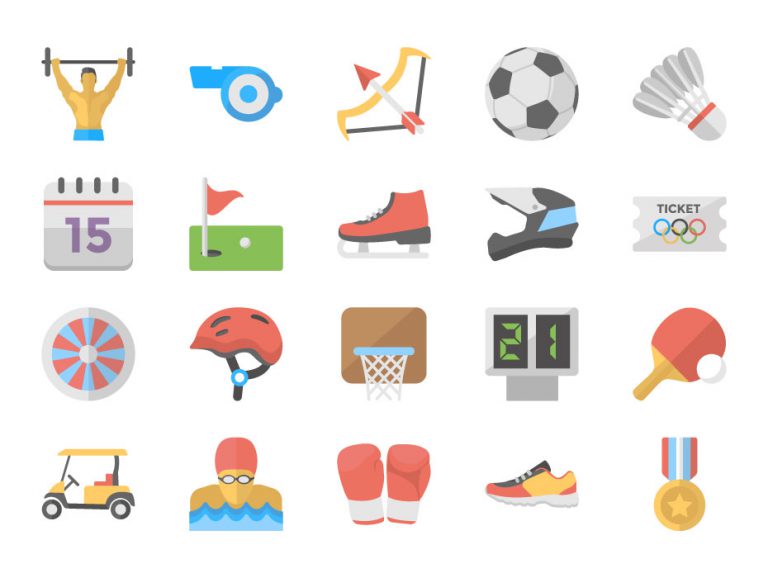 Olympic Game Icons