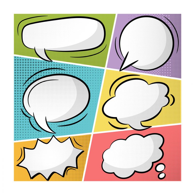 Speech Bubbles Vector Collection