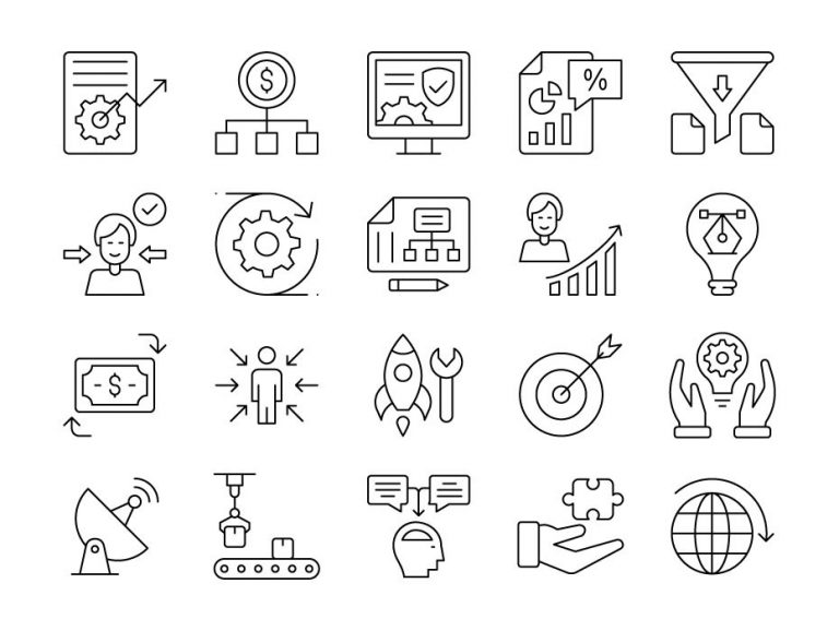 Product Management Icons
