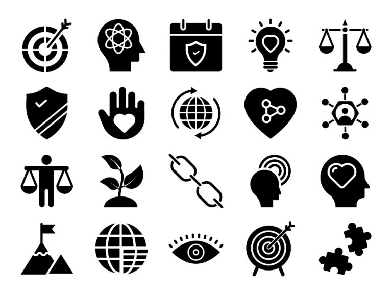 Social Responsibility Icons