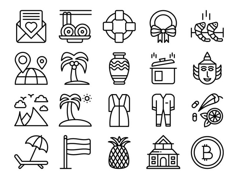 Thailand Symbols