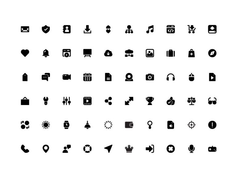 User Interface Icons