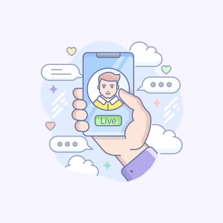 Video Chat Free Vector Art