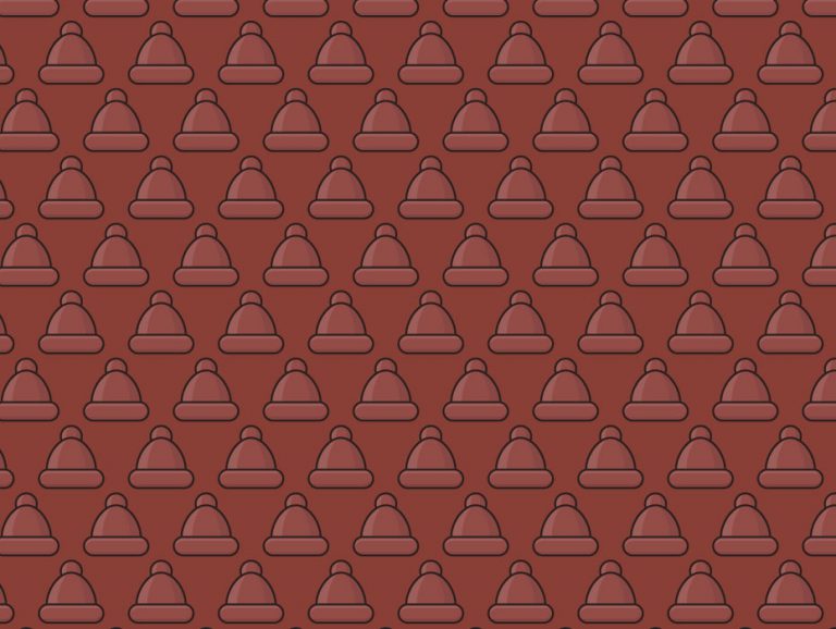 Santa Hat Vector pattern