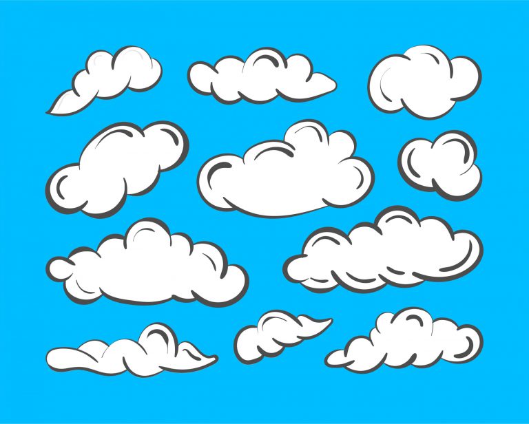 Cloud Icons Free Art