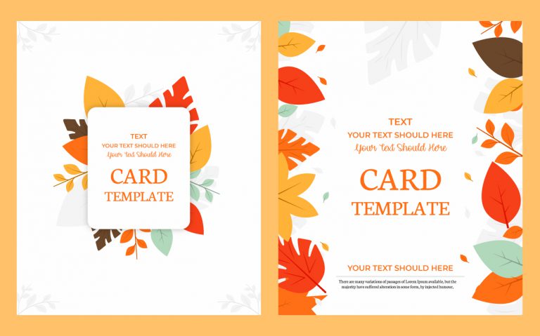 Wedding Card Template Download