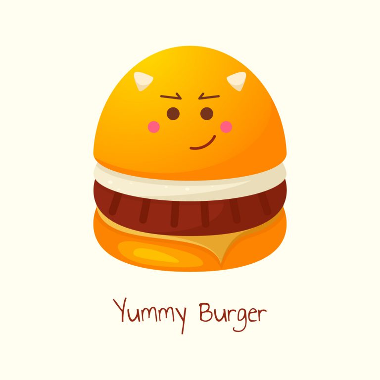 Yummy Burger Vector Free Download